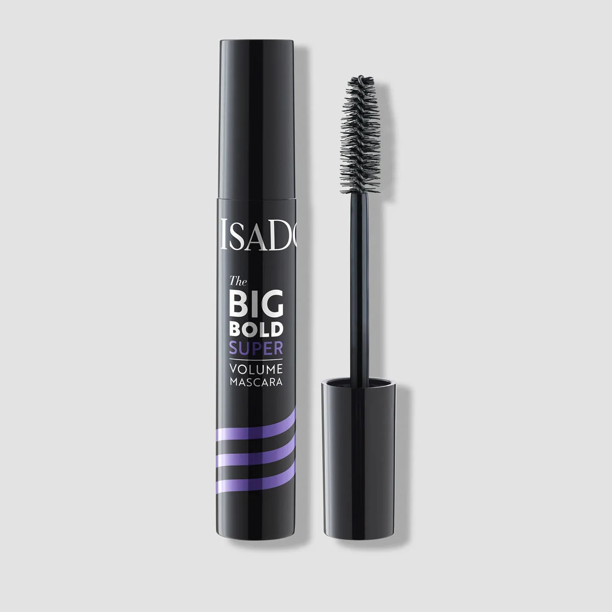 ریمل ایزادورا بنفش Big Bold؛ بررسی حجم فوقالعاده، برس بزرگ و لایهسازی 1 ریمل ایزادورا Big Bold بنفش حجمدهنده